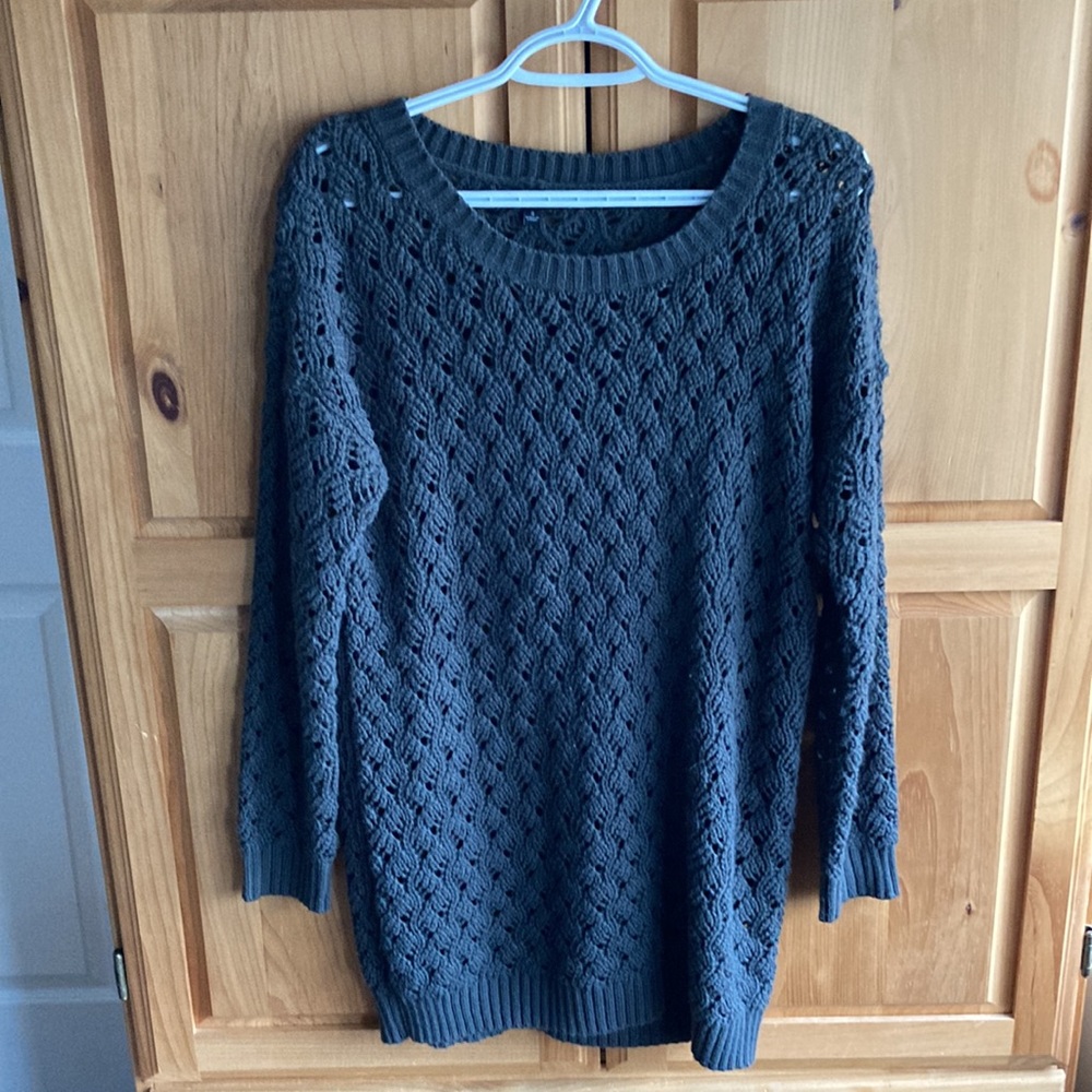 Grey Knit Sweater